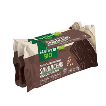 Tost.sarraceno choco negro 3x19g ECO