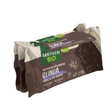 Tost.quinoa choco negro 3x19g ECO