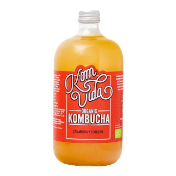 Kombucha zanahor cúrc Komvida 750ml ECO