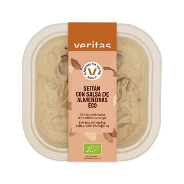 Seitán salsa almendras Veritas 250g ECO
