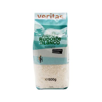 Arroz redondo blanco Veritas 500g ECO