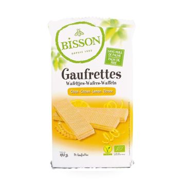Wafer limón Bisson 190g ECO
