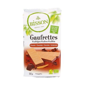 Wafer chocolate Bisson 190g ECO
