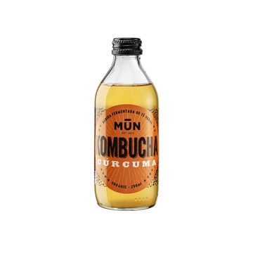 Kombucha cúrcuma naranja Mun 250ml ECO