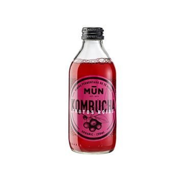 Kombucha frutos rojos Mun 250ml ECO