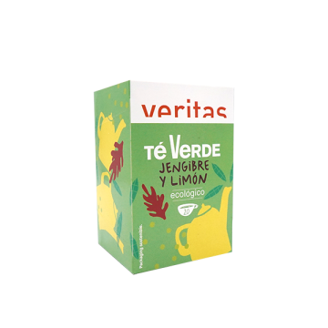 Té verde jeng limón Veritas 20b ECO