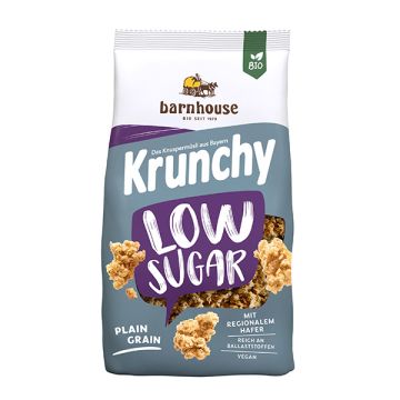 Crunchy avena b azúc Barnhouse 375g ECO