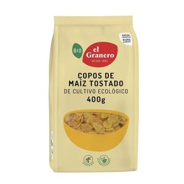 Copos maiz tostado El Granero 400g ECO