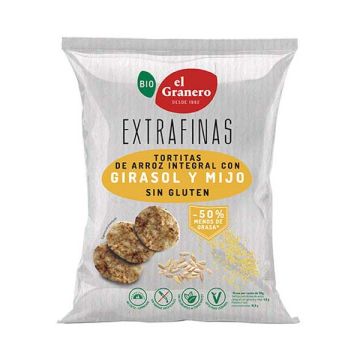 Tortita arroz mijo El granero 60g ECO