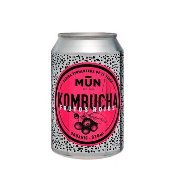 Kombucha frutos rojos Mun 330ml ECO