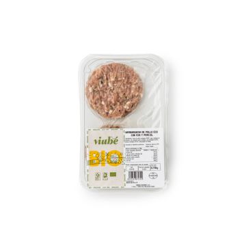 Hamburguesa pollo ajo perejil 2x100g ECO