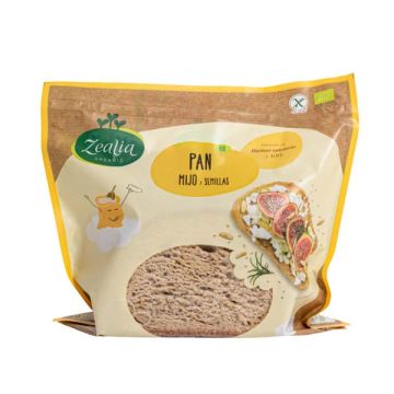 Pan mijo y semillas Zealia 330g ECO