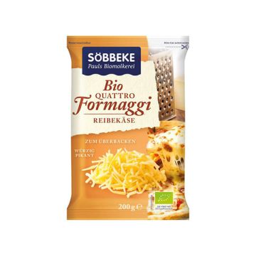 Queso rall 4 Formatgi Sobbeke 140g ECO