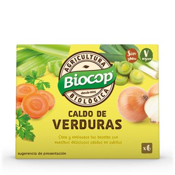 Caldo de verduras Biocop 6x11g ECO