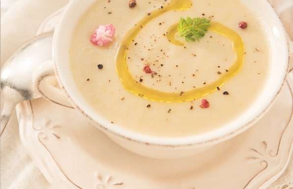 Vichyssoise vegana (amb patata) _ Rceptes - Veritas