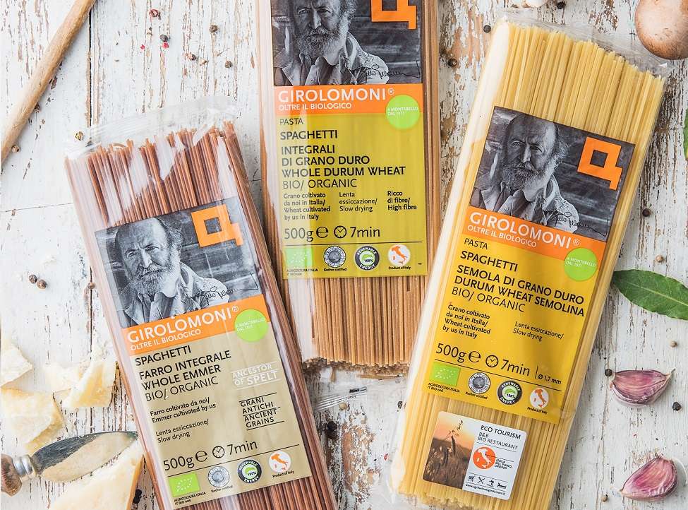 Pasta de trigo duro antiguo, elaborada siguiendo la tradición clásica de secarla lentamente - Veritas