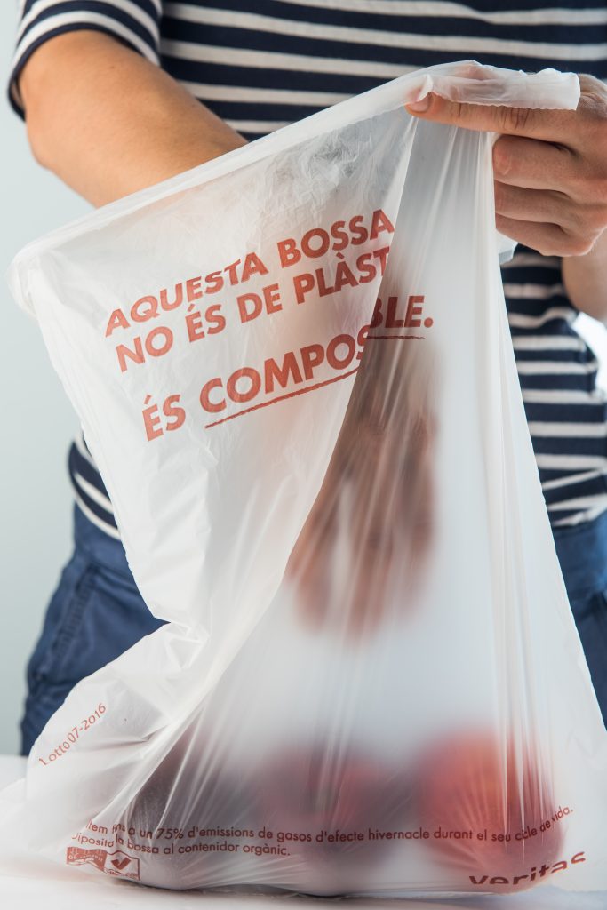Bolsas compostables 