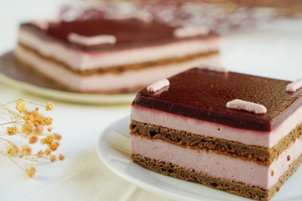 Mousse de frutos rojos