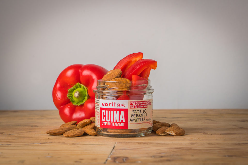 Paté de pimiento con almendras - Cocina  de aprovechamiento - Veritas