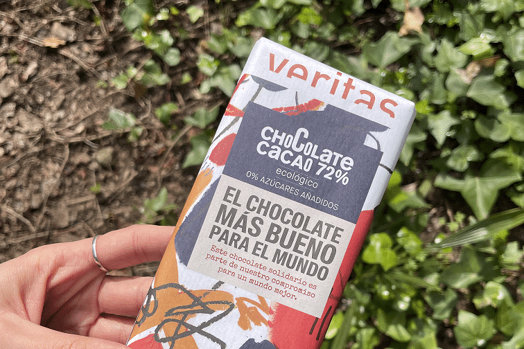 Xocolata solidària Veritas - Posa el teu granet de cacau per la salut mental - Veritas