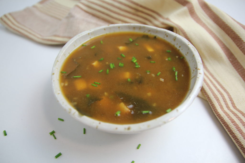 Sopa de miso amb tofu - Receptes de cuina oriental - Veritas