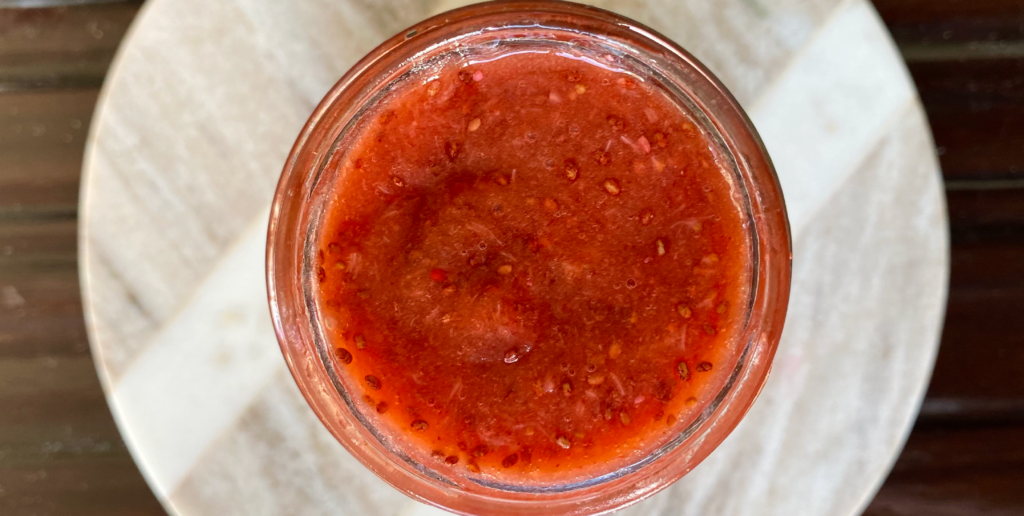Crema de maduixots i xia - Receptes - Veritas