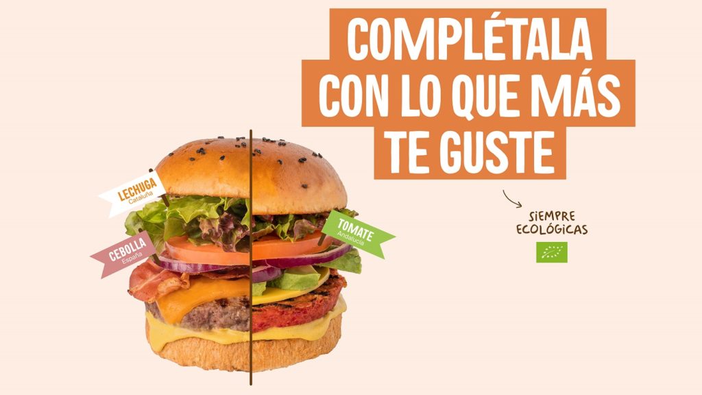 Hamburguesa ecológica - Diccionario de alimentos - Veritas