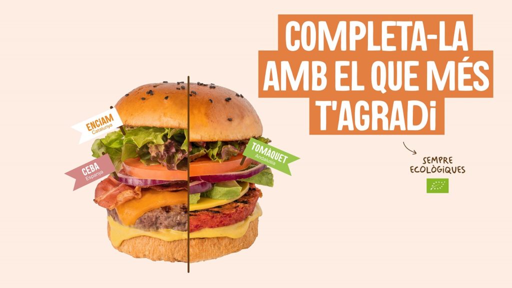 Hamburguesa ecològica - Diccionari d'aliments - Veritas