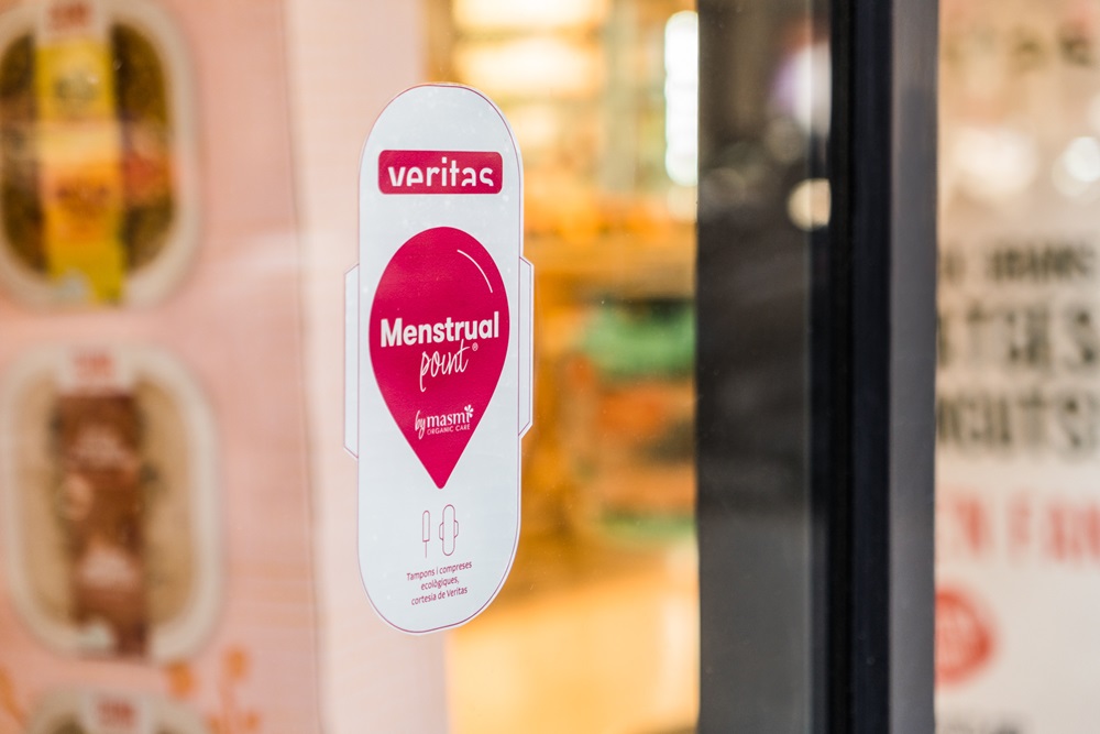Menstrual Point® - Señal indicativa - Supermercados ecológicos Veritas