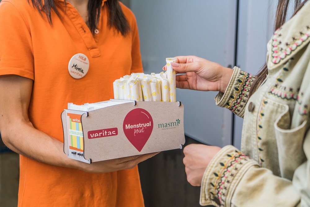 Reclamamos productos de higiene menstrual en espacios públicos - Menstrual Point - Veritas