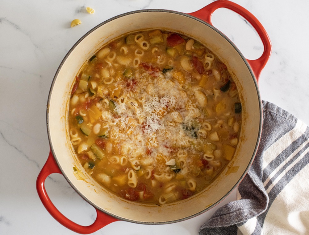 Sopa minestrone - Receptes - Veritas