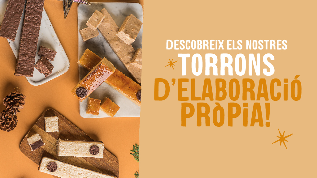 Verixmas per a tothom - Torrons d'elaboració propia -  Ara a veritas - Supermercats ecològics