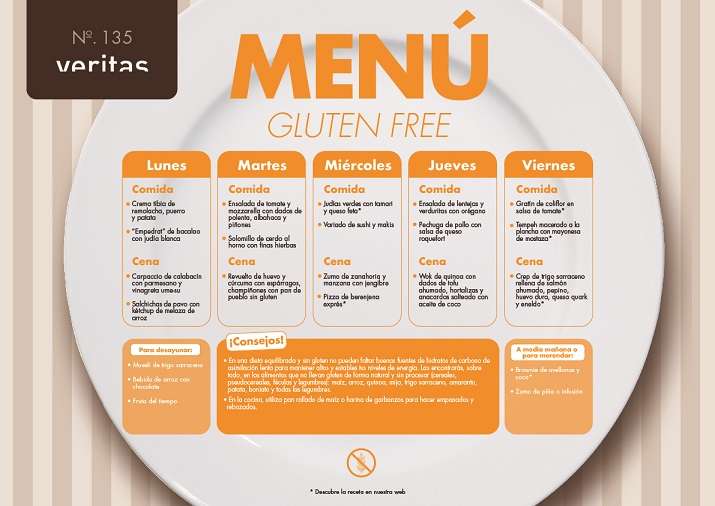 Gluten free - Menús - Veritas