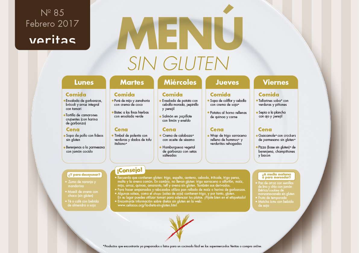 Menús de dietas saludables