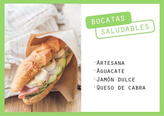 Bocata caliente de aguacate, jamón y queso - Veritas