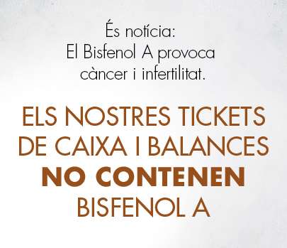 Tiquet lliure de bisfenol A