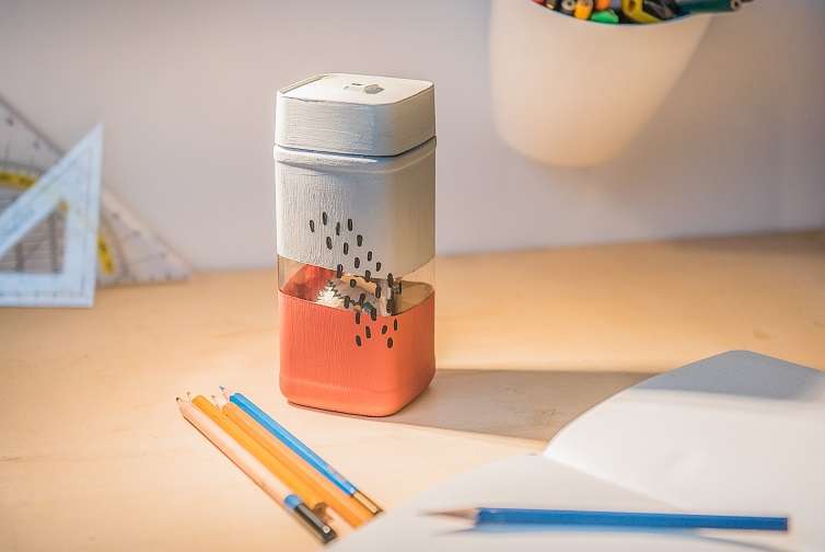 Bote sacapuntas - Upcycling - Veritas