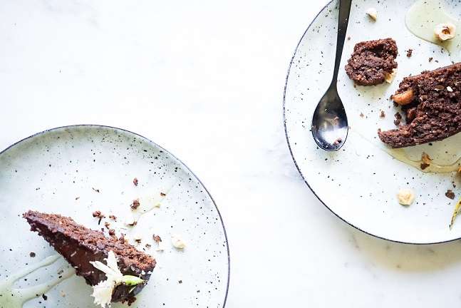 Brownie de almendras y avellanas - Veritas