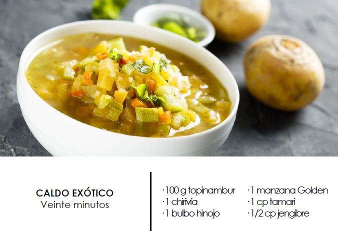 Caldo exótico - Recetas - Veritas