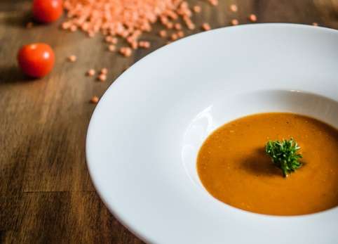 Crema de llenties vermelles - Receptes - Veritas