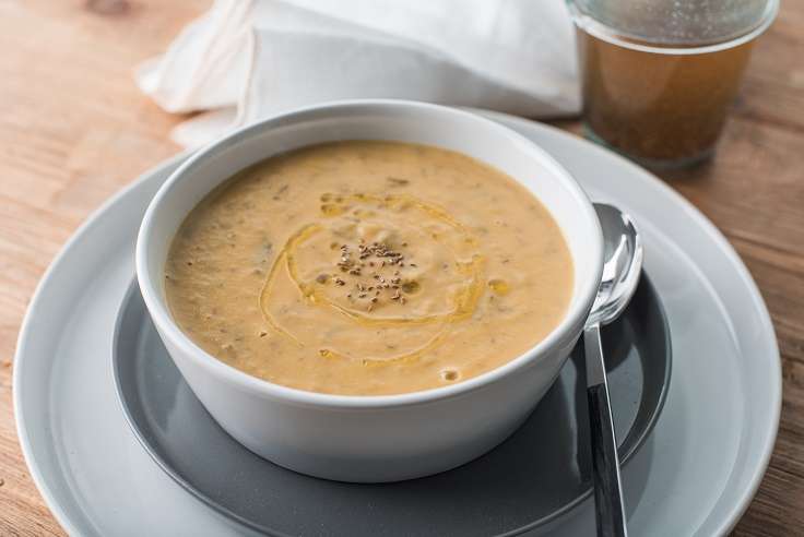 Crema de llenties vermelles - Veritas