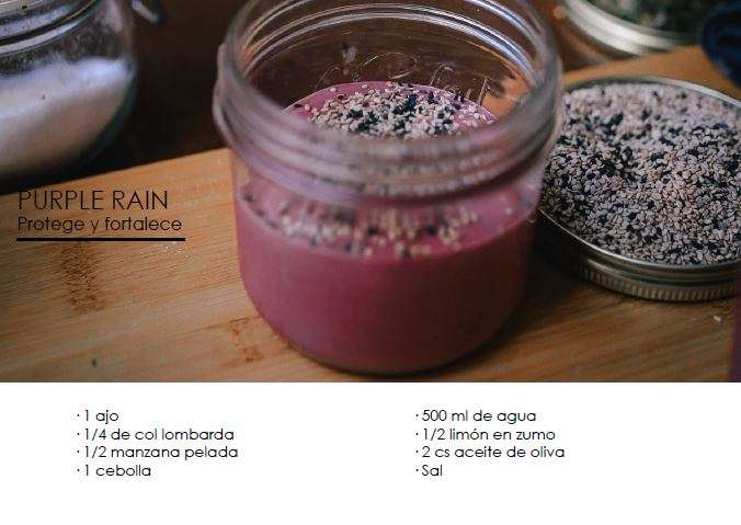Crema de verdures Purple rain - Receptes - Veritas