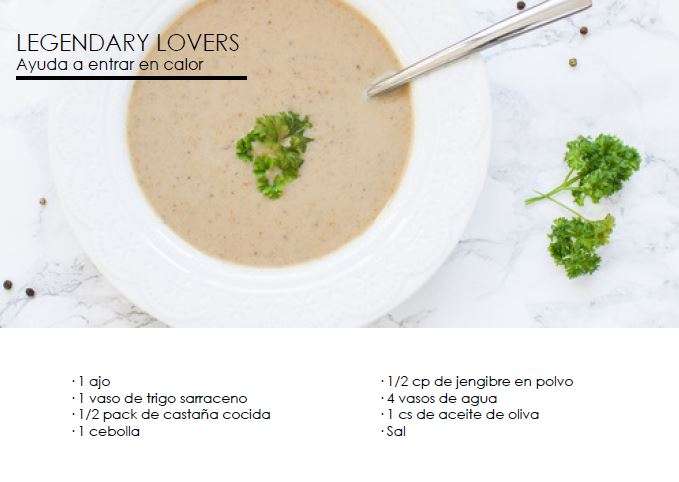 Crema de verduras Legendary lovers - Recetas - Veritas