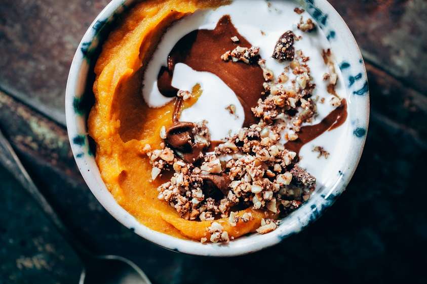 Crema dulce de boniato y manzana - Recetas - Veritas