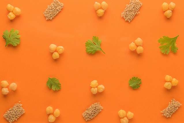 La etiqueta de un hummus ecológico - Veritas