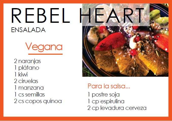 Ensalada rebel heart - Veritas