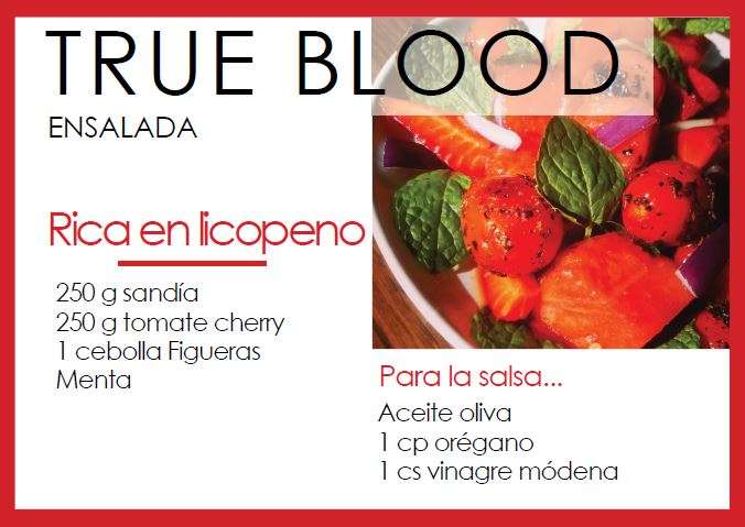 Ensalada true blood - Veritas
