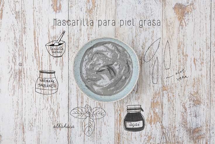 Mascarilla para la piel grasa - Cosmética casera - Veritas