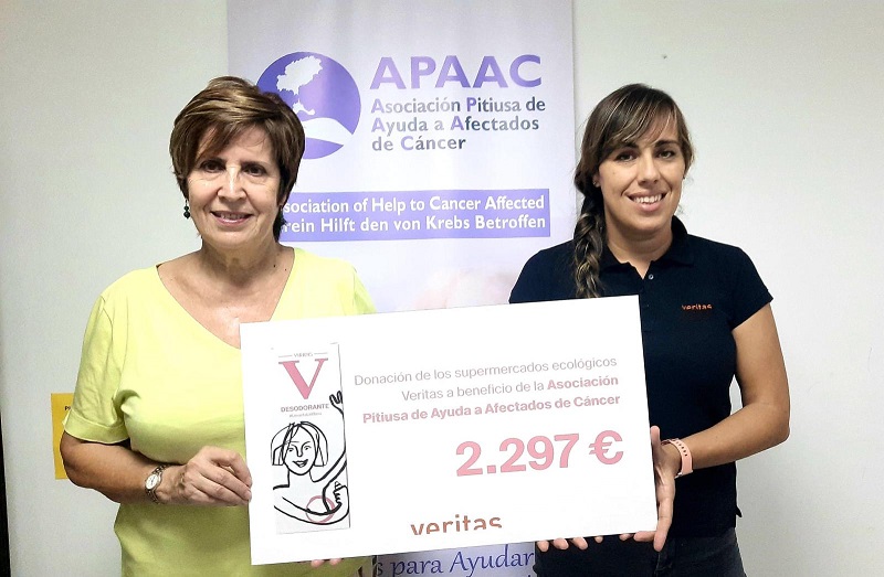Donamos más de 20.000€ a asociaciones que luchan contra el cáncer de mama - Veritas