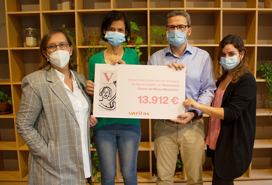 Donamos más de 20.000€ a asociaciones que luchan contra el cáncer de mama - Veritas